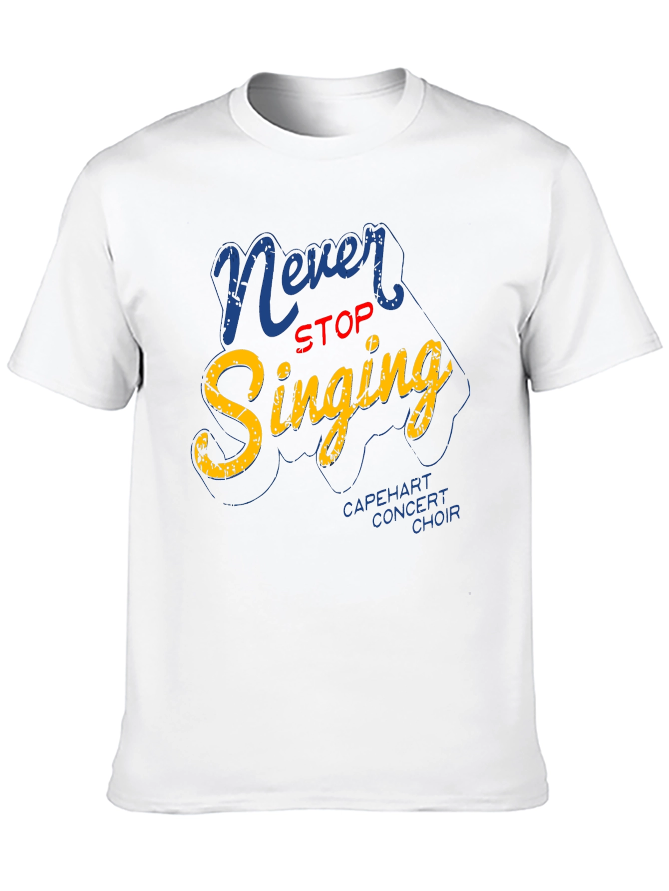 Black Never Stop Singing Graphic Tee view 10