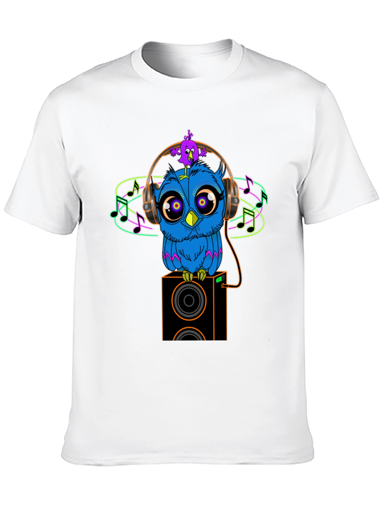 Black Owl DJ Graphic Tee view 10
