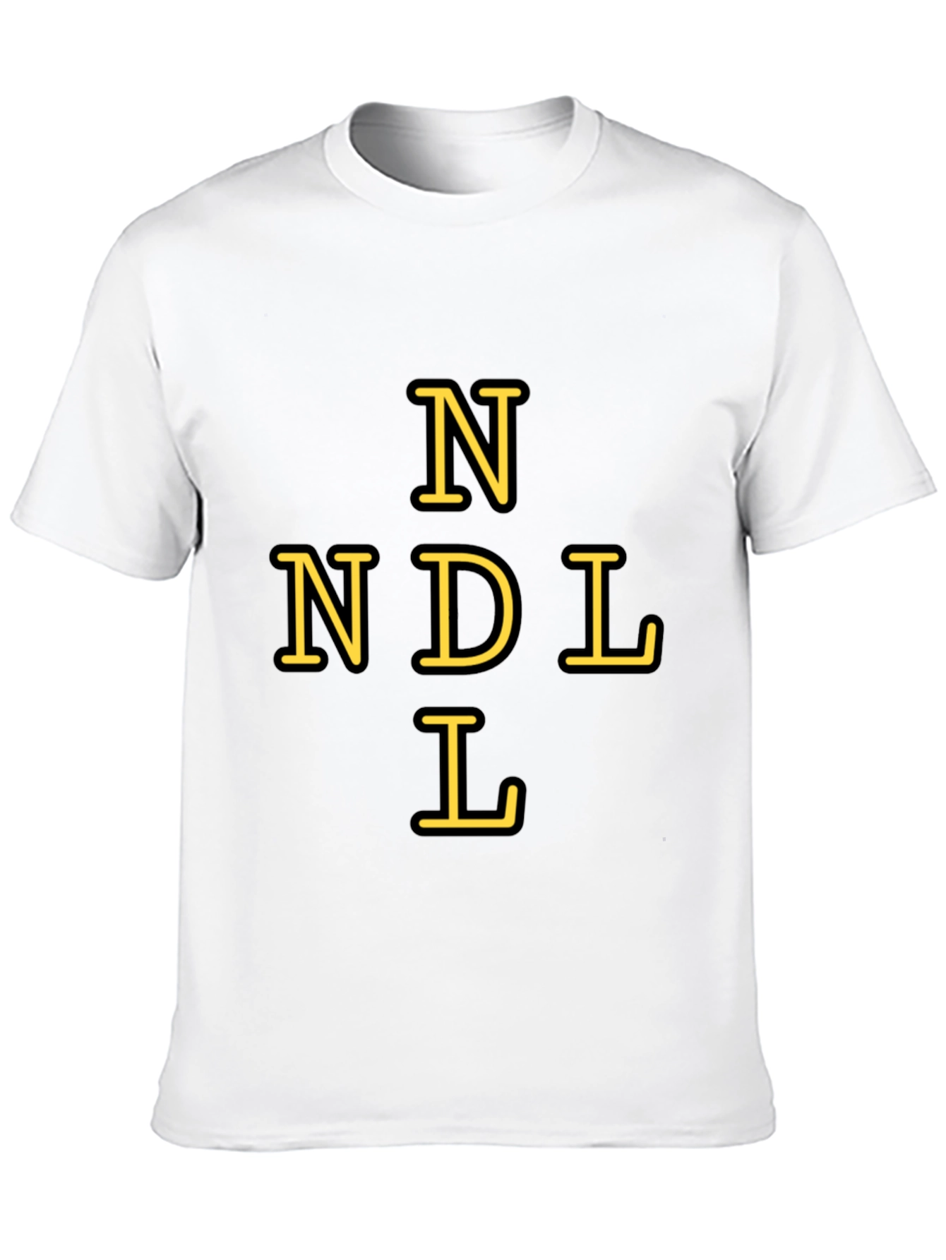 Black NDL Graphic T-Shirt - Unisex Cotton Tee view 10