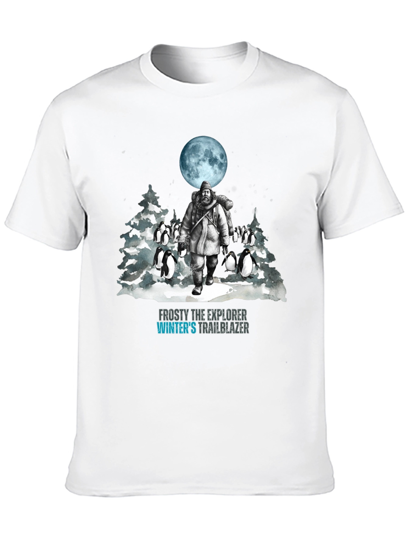 Black Frosty Explorer T-Shirt view 10