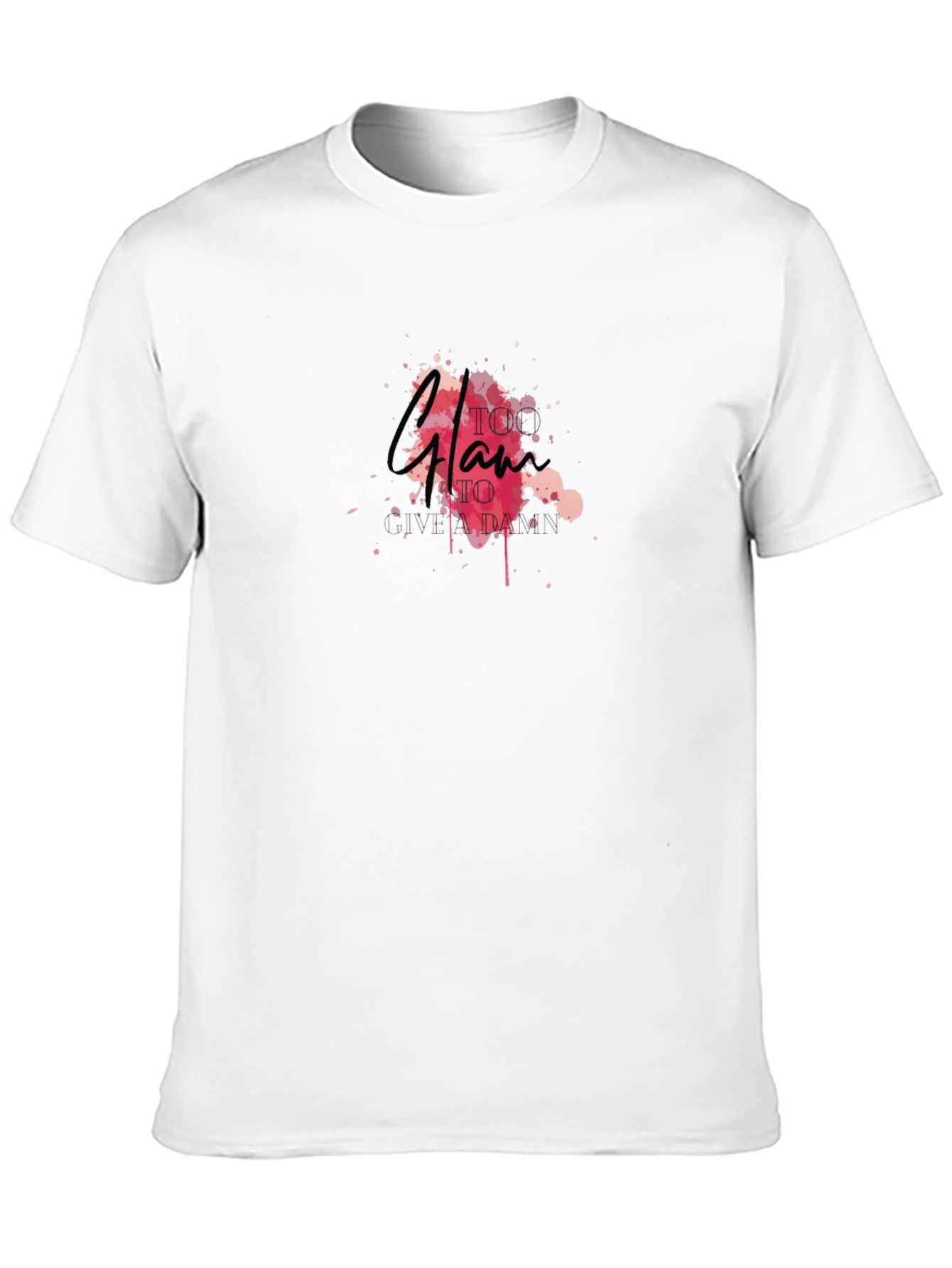 Black Glam To Glam T-Shirt - Stylish Graphic Tee view 10