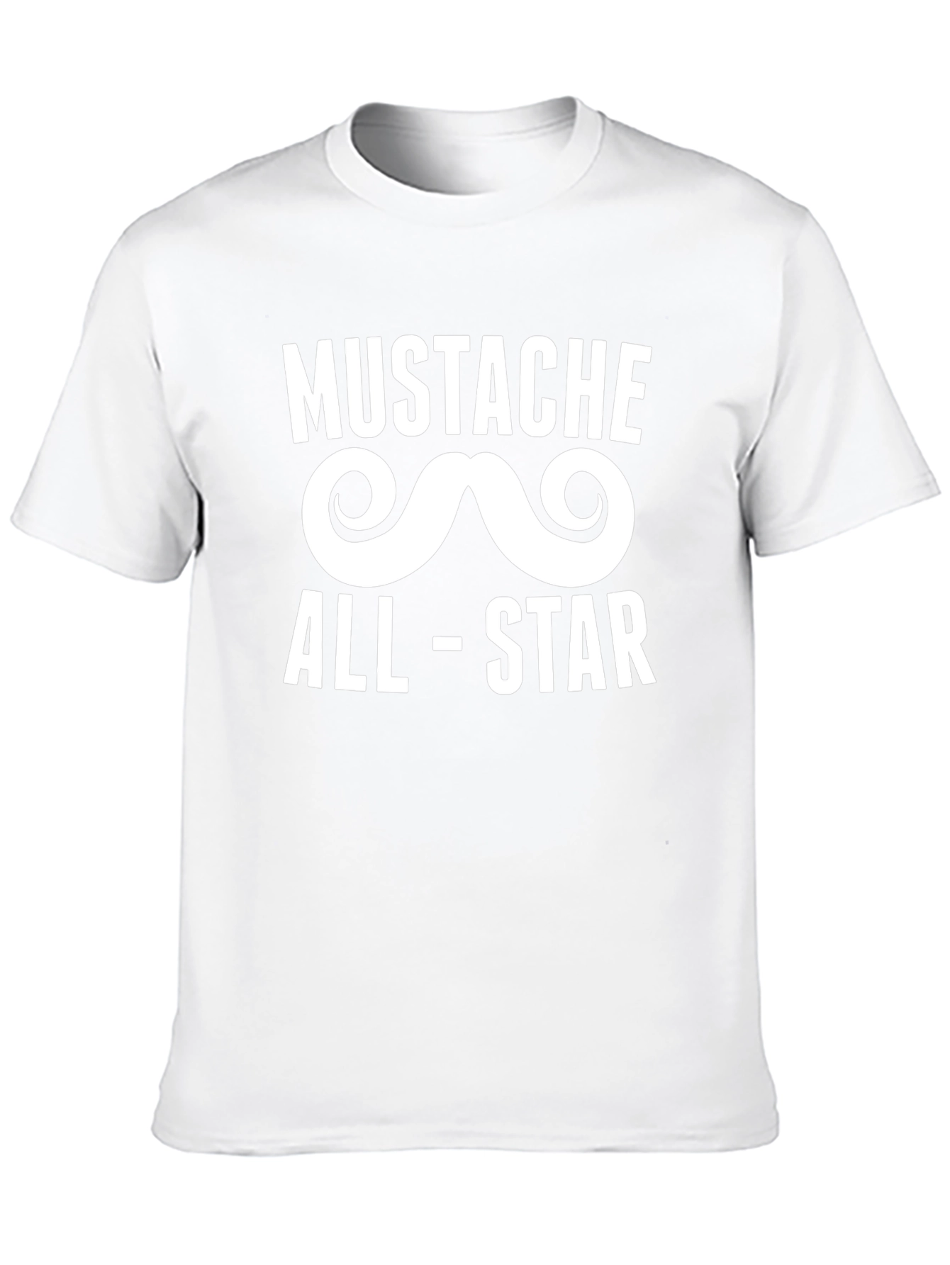 Black Mustache All-Star Black Graphic Tee view 10