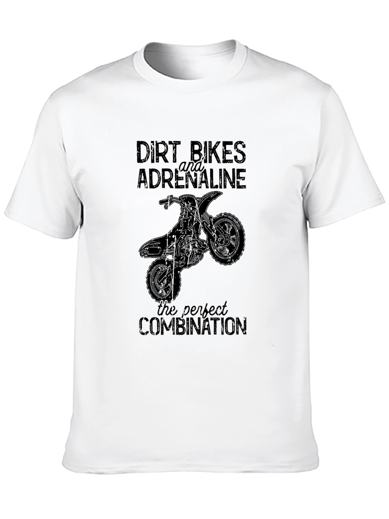 Dirt Bikes Adrenaline Graphic Tee - Black - 10