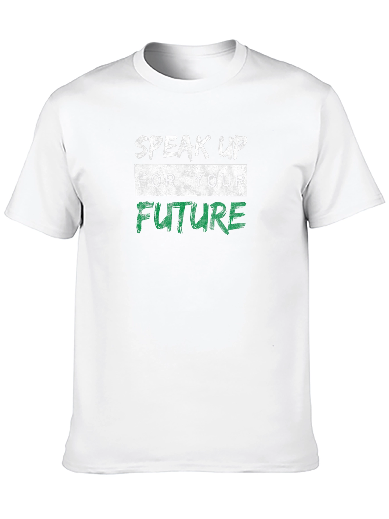 Black Speak Up For Your Future Graphic T-Shirt view 10