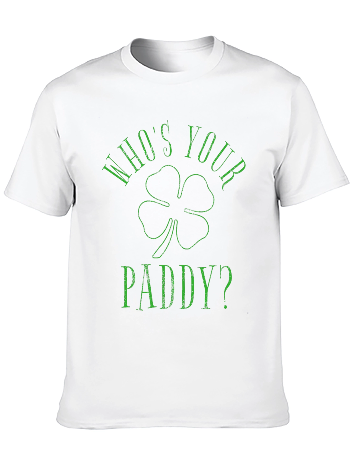 Black Who's Your Paddy? St. Patrick's Day T-Shirt view 10
