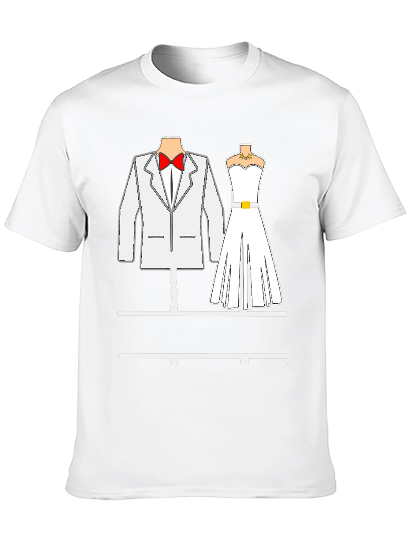 Wedding Outfit T-Shirt - His & Hers - 10