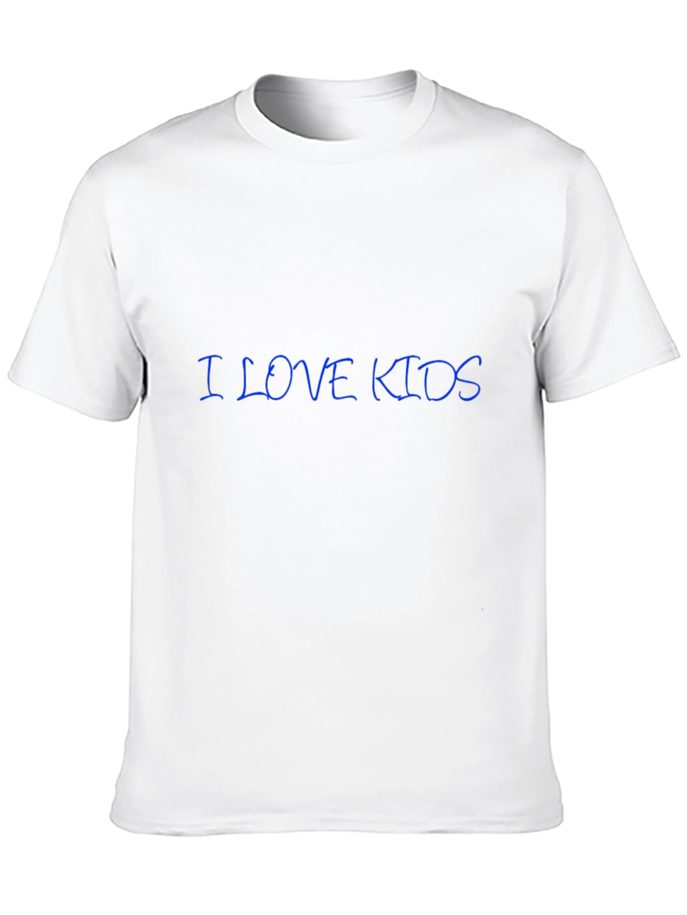 Black I Love Kids Black T-Shirt view 10