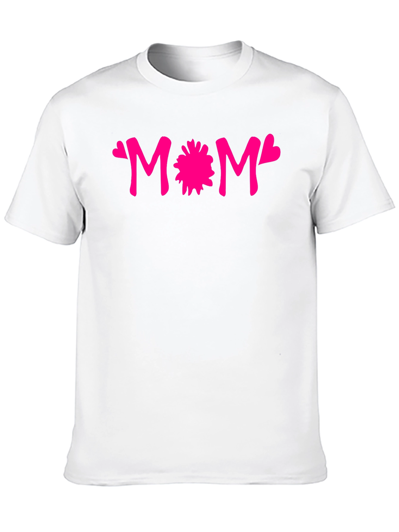 Black Mom Heart Graphic Tee - Black Unisex T-Shirt view 10