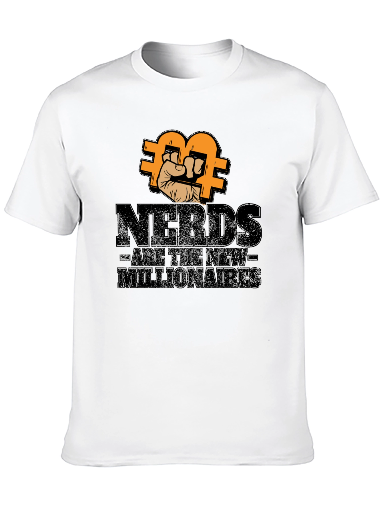 Black Nerds Are The New Millionaires Bitcoin T-Shirt view 10