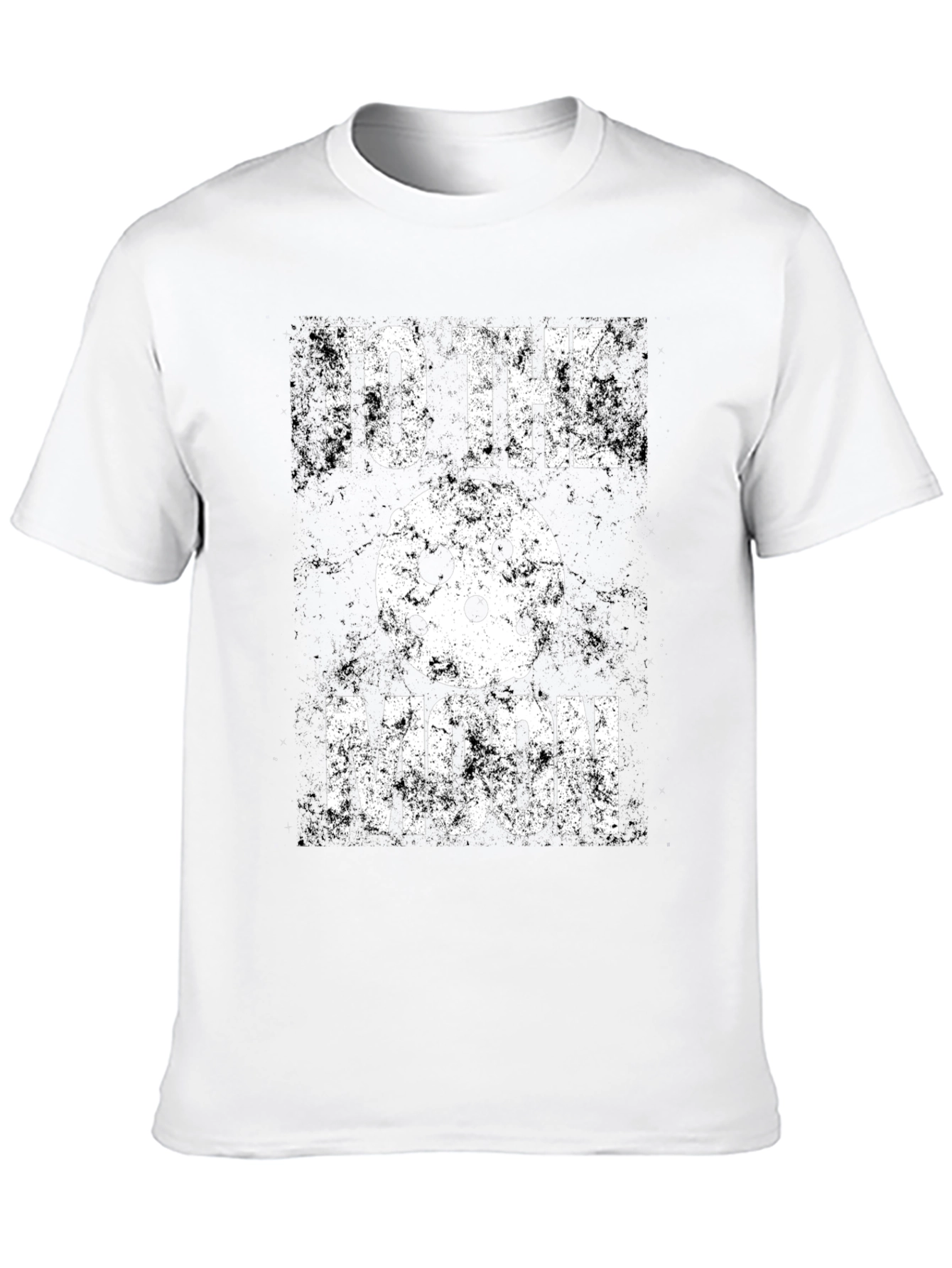 Black To The Moon Graphic Tee - Crypto Enthusiast Apparel view 10