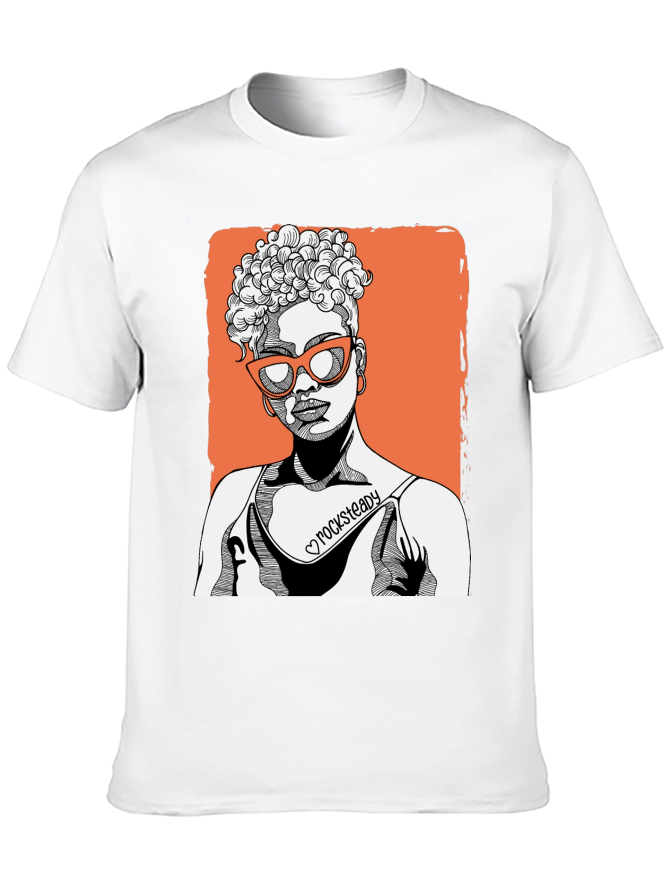 Black Rocksteady Graphic Tee - Cool & Casual view 10