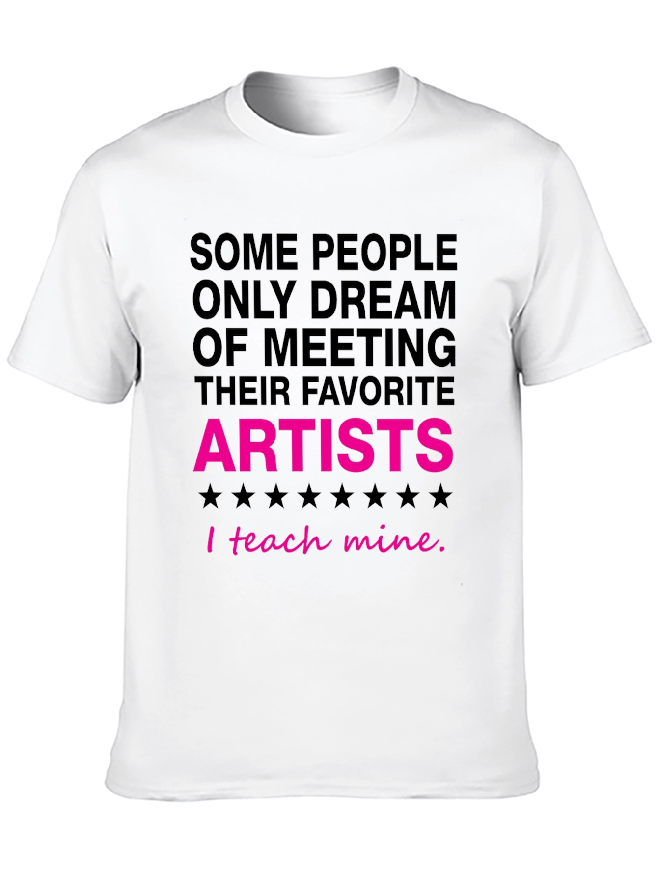 I Teach Mine Artist Graphic Tee - 10