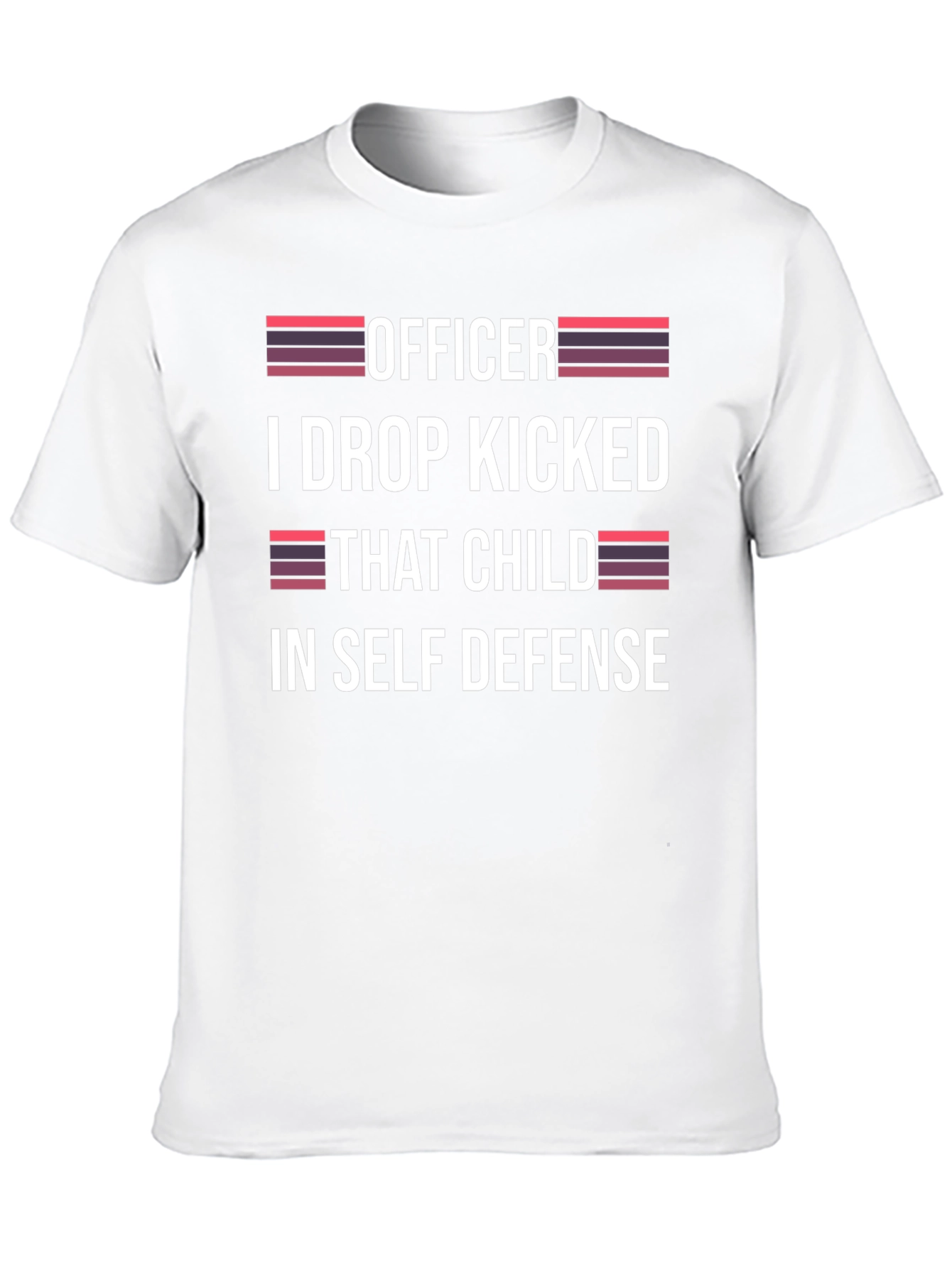 Black Officer I Drop Kicked That Child T-Shirt view 10