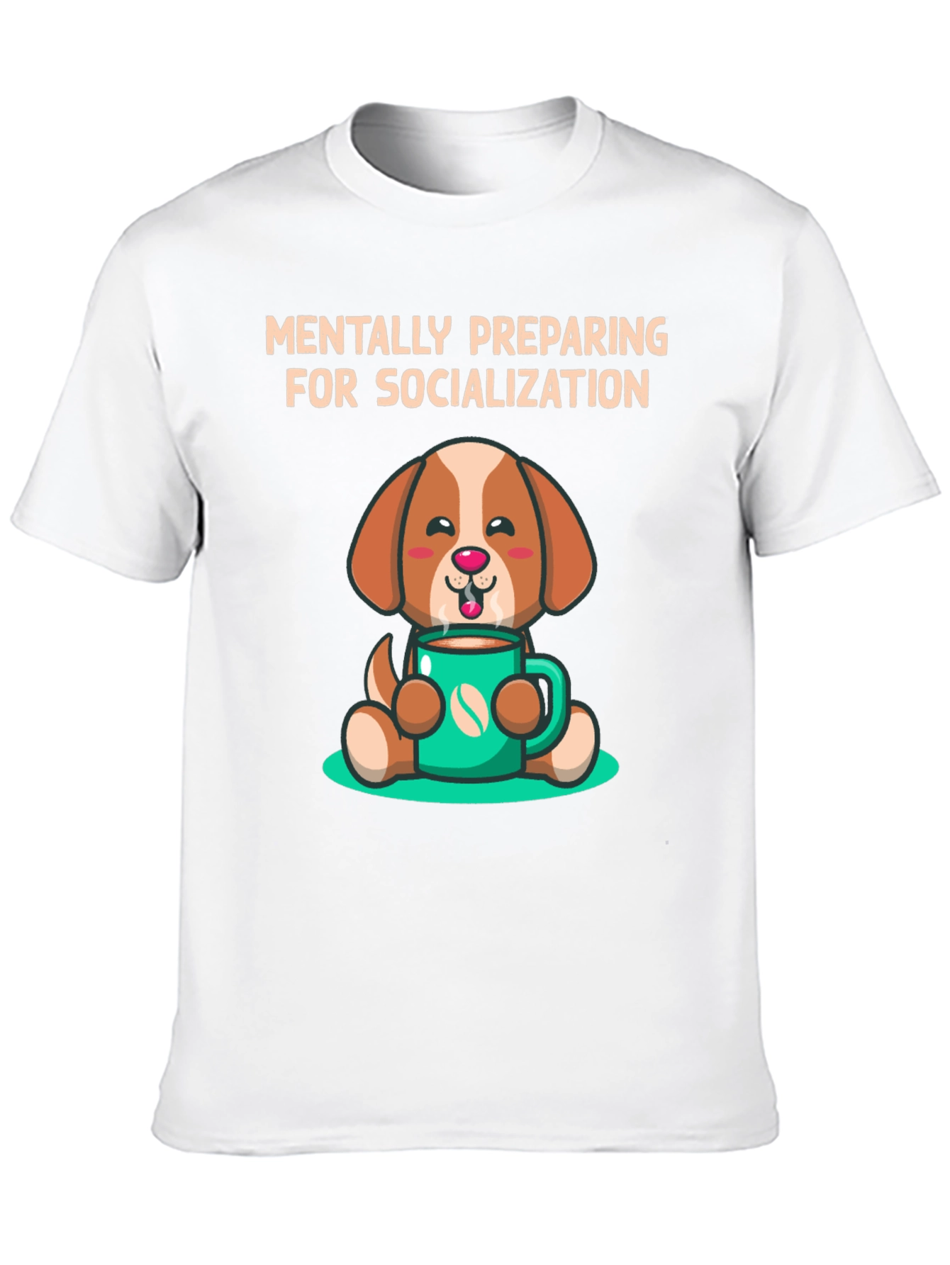 Black Mentally Preparing Dog T-Shirt view 10