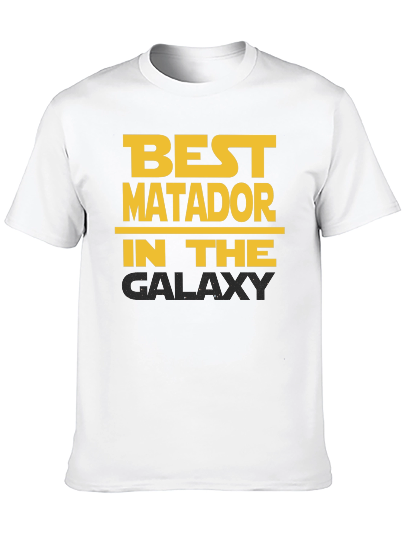 Black Best Matador in the Galaxy T-Shirt view 10