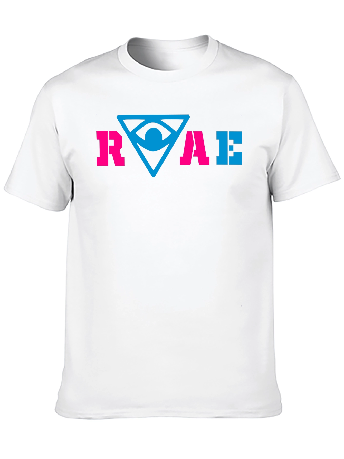 Black RAE Graphic Tee - Stylish Cotton Blend T-Shirt view 10