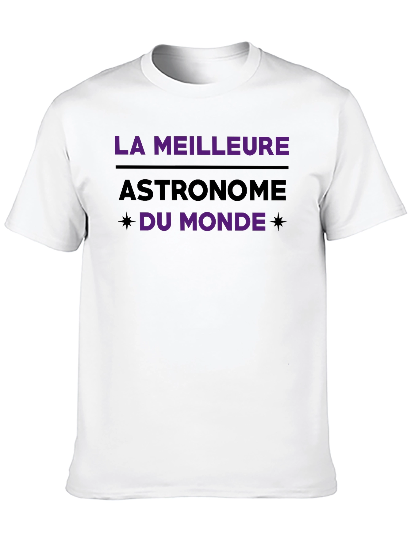 Black La Meilleure Astronome Tee - World's Best Astronomer view 10