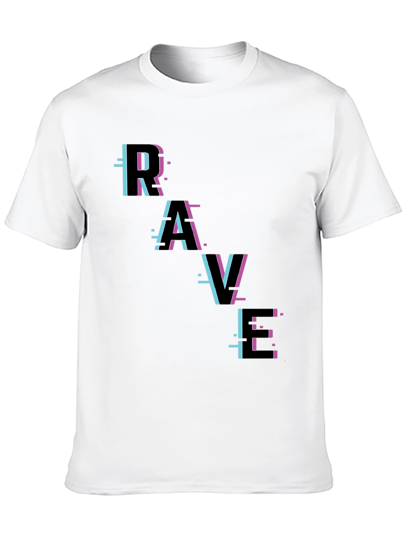 Rave Graphic T-Shirt - Stylish Club Wear - 10