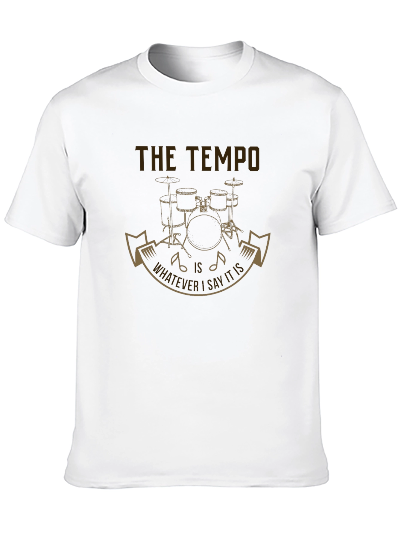 The Tempo Drums Graphic Print Tee - 10