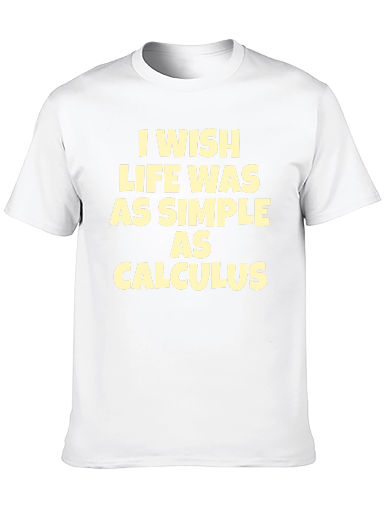 Black Calculus Simple Life Graphic Tee - Black Cotton T-Shirt view 10