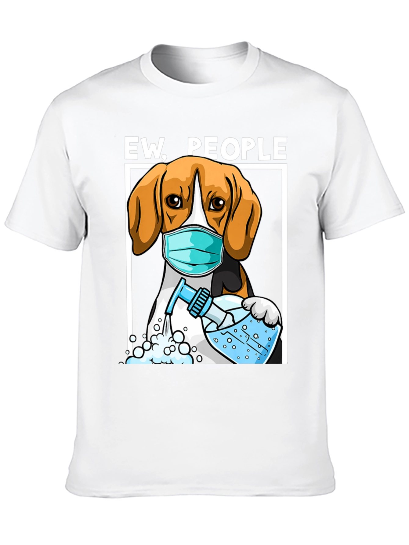 Black Ew People Dog T-Shirt view 10