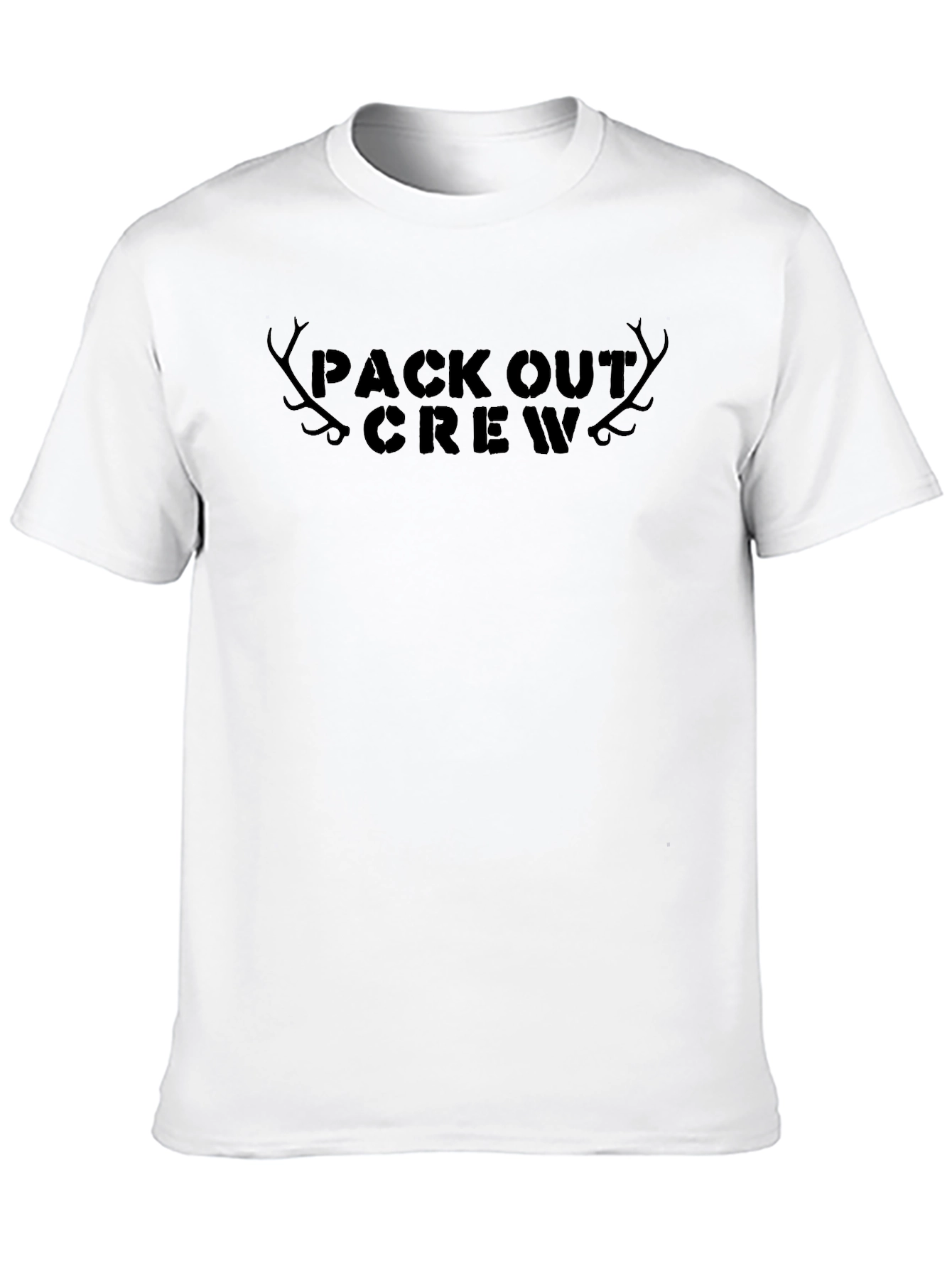 Black Pack Out Crew Graphic Tee - Black Casual Shirt view 10