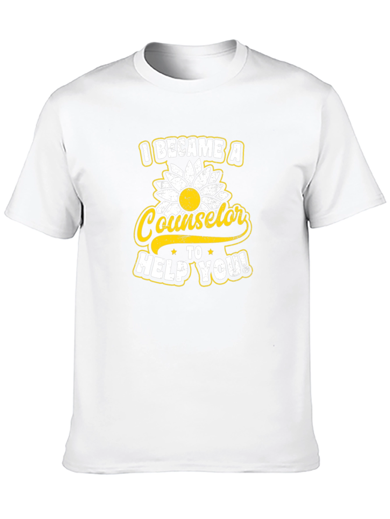 Counselor Sunflower Graphic Tee - 10
