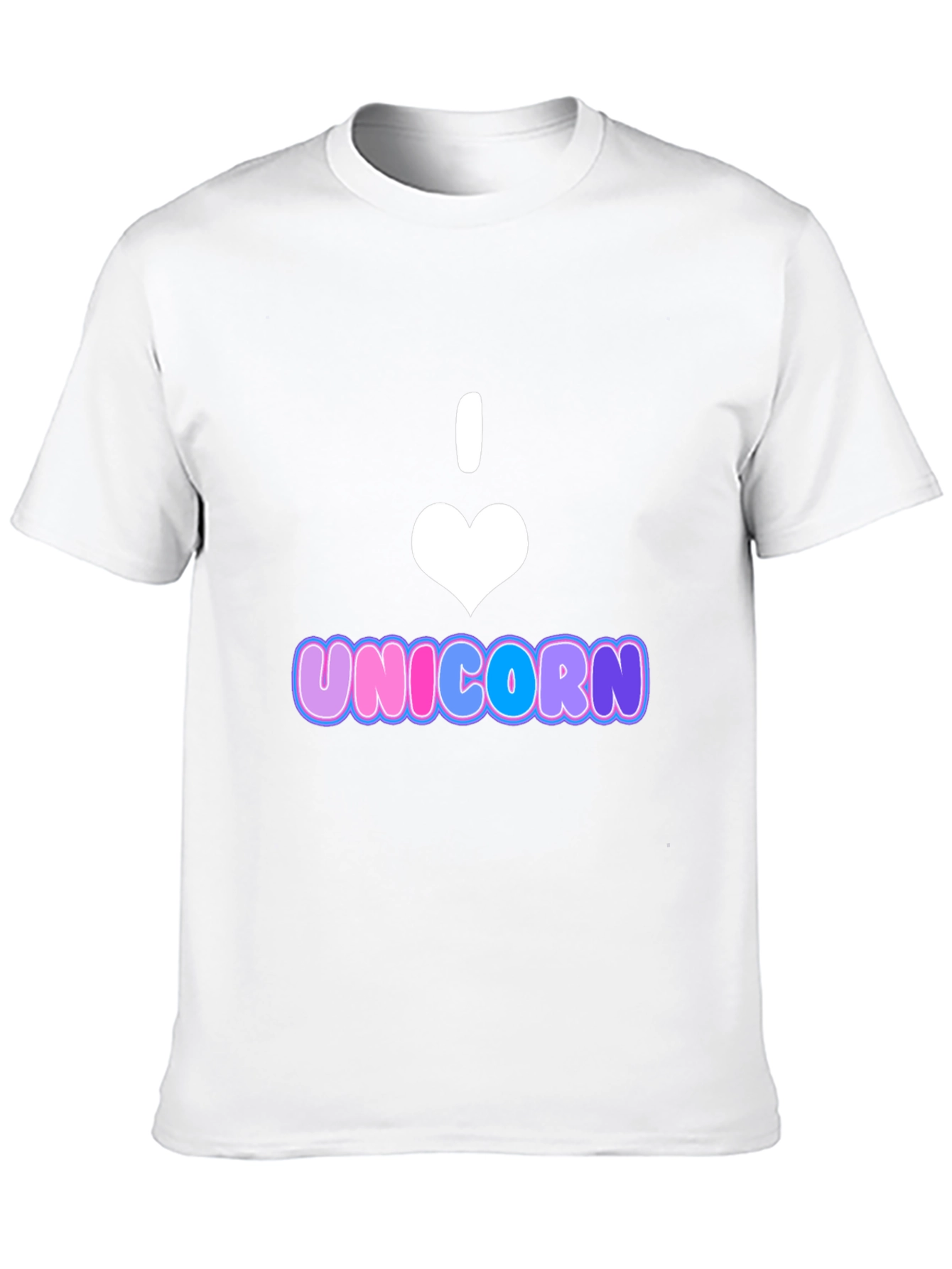 Black I Heart Unicorn T-Shirt - Black Cotton Blend view 10