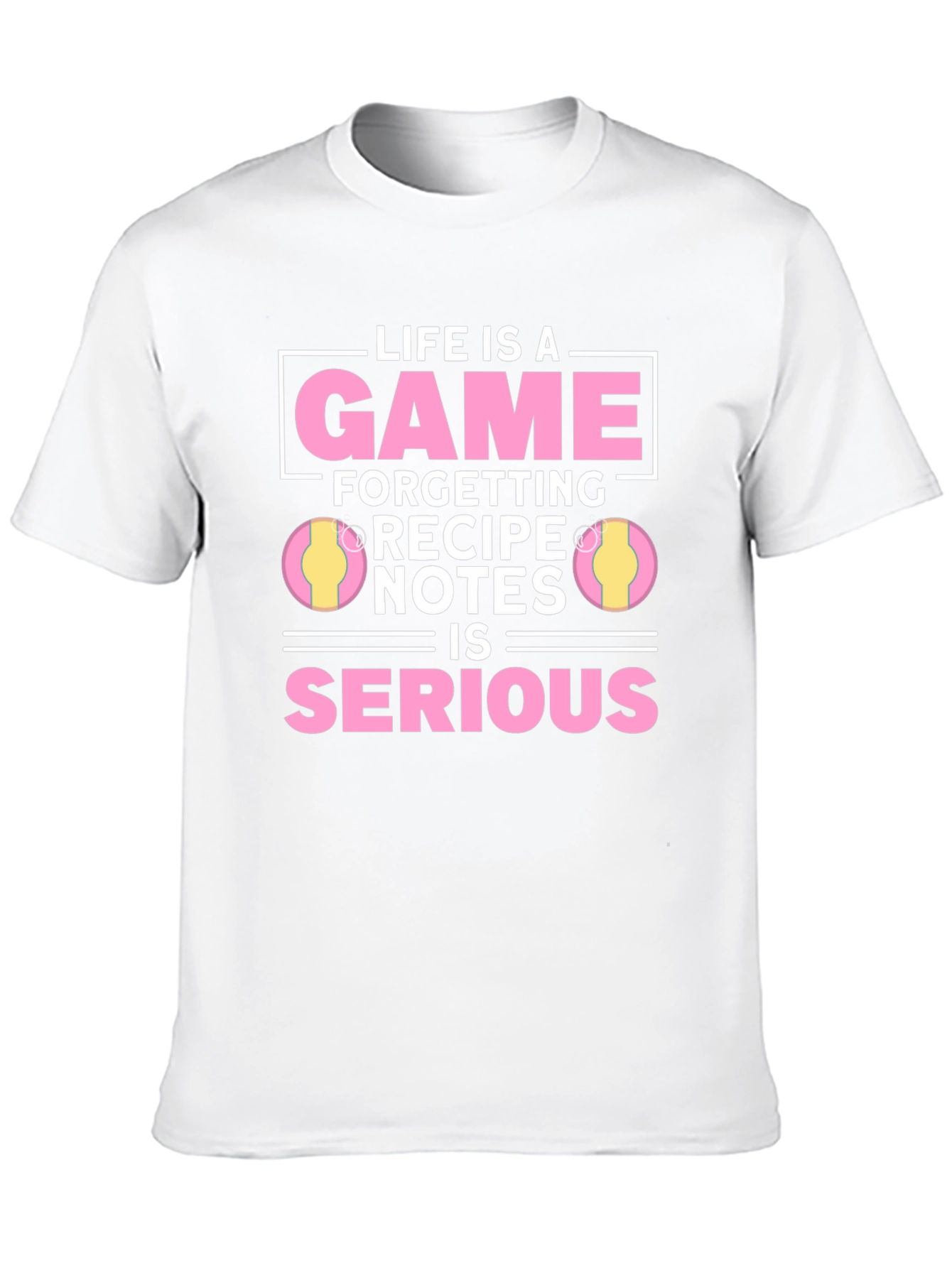 Black Life is a Game Recipe T-Shirt view 10