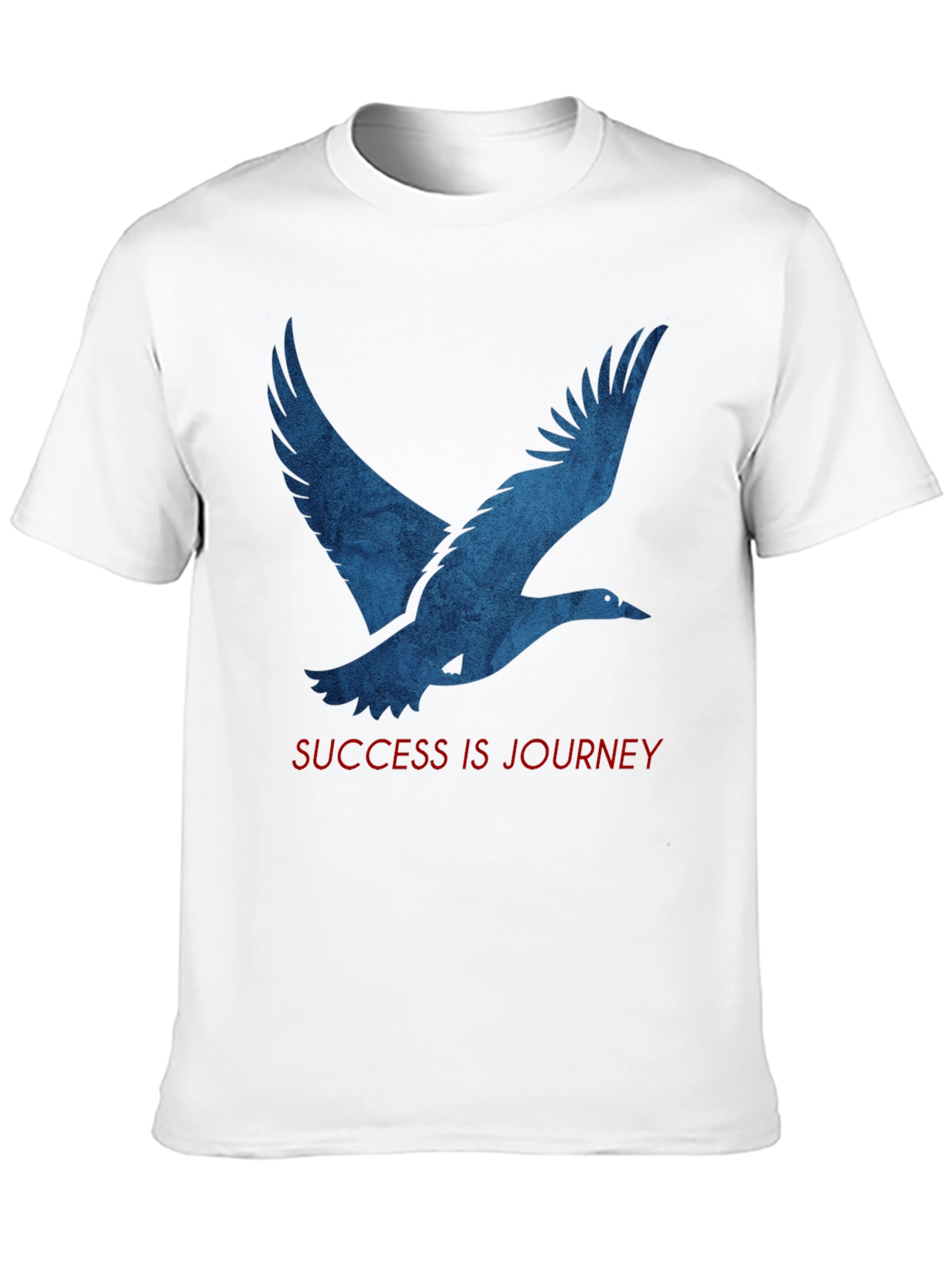 Black Success Journey Bird Graphic T-Shirt - Black view 10