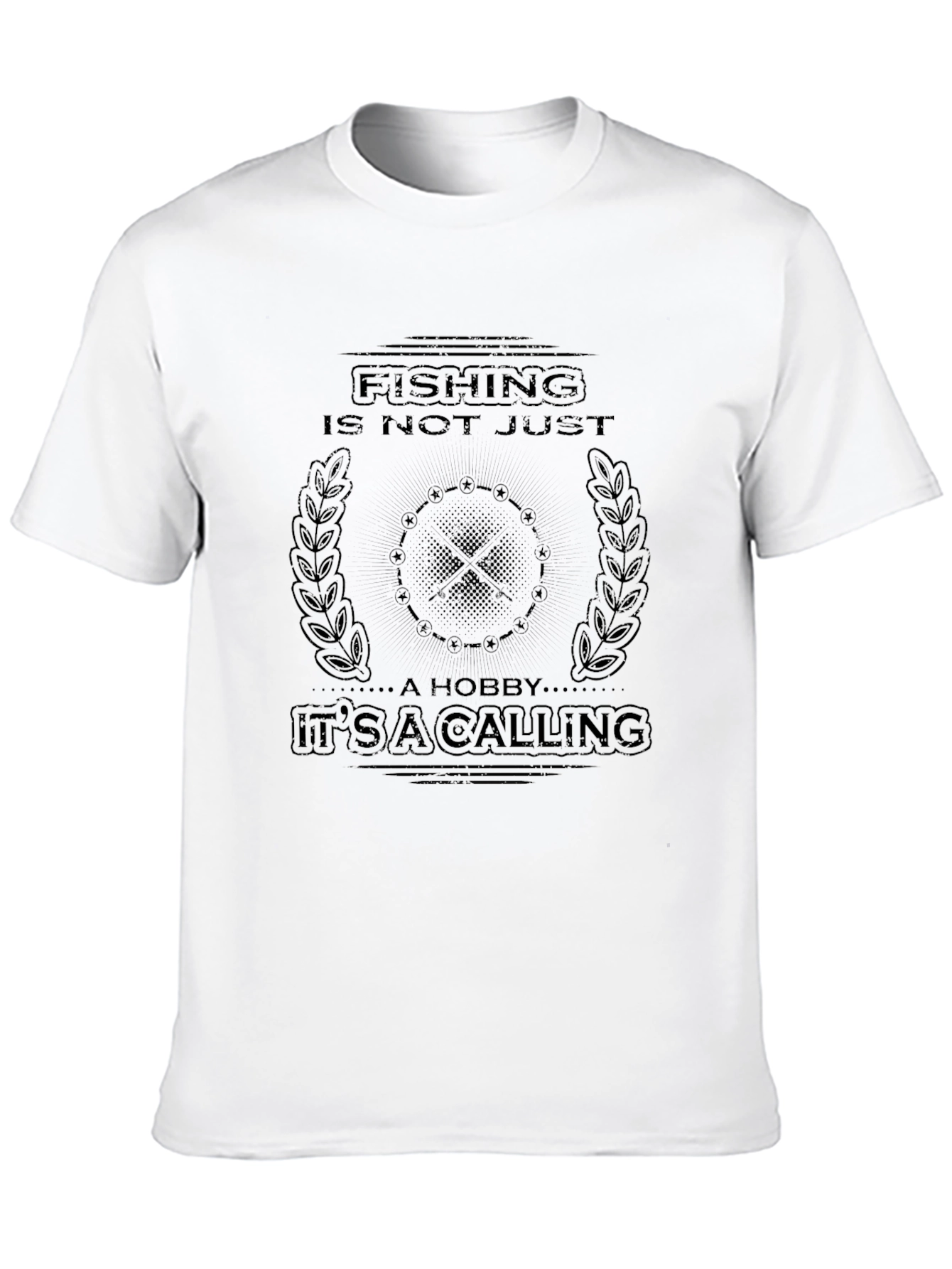 Black Fishing is Not Just a Hobby T-Shirt view 10