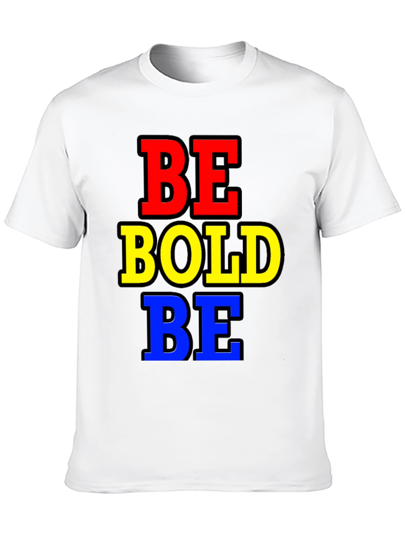 Black Be Bold Black T-Shirt view 10