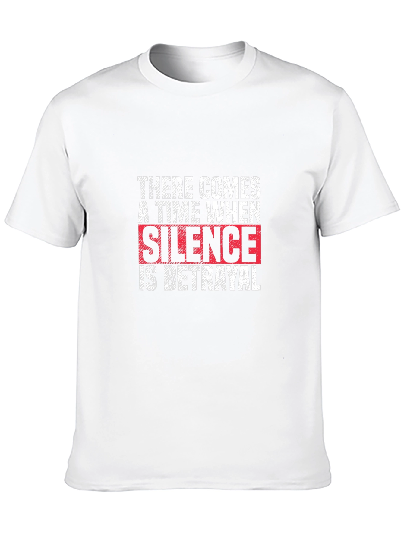 Black Silence is Betrayal Graphic T-Shirt view 10