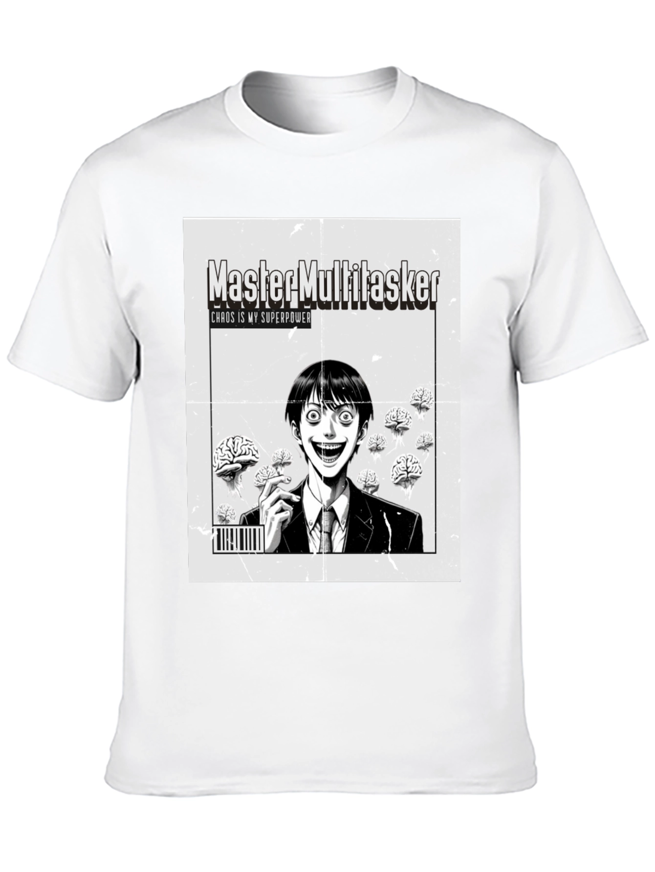 Black Master Multitasker Graphic Tee view 10