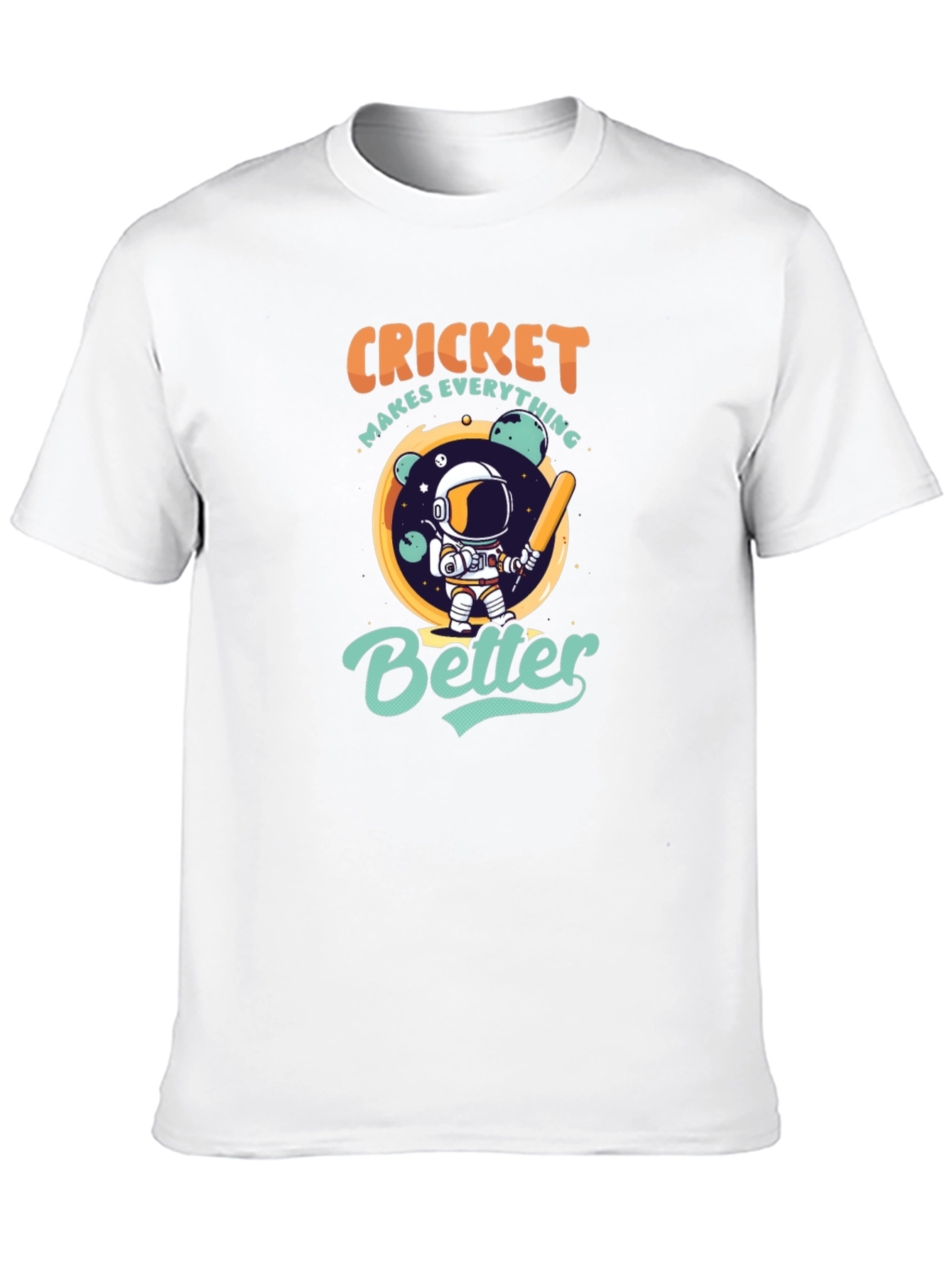 Cricket Makes Everything Better T-Shirt - 10