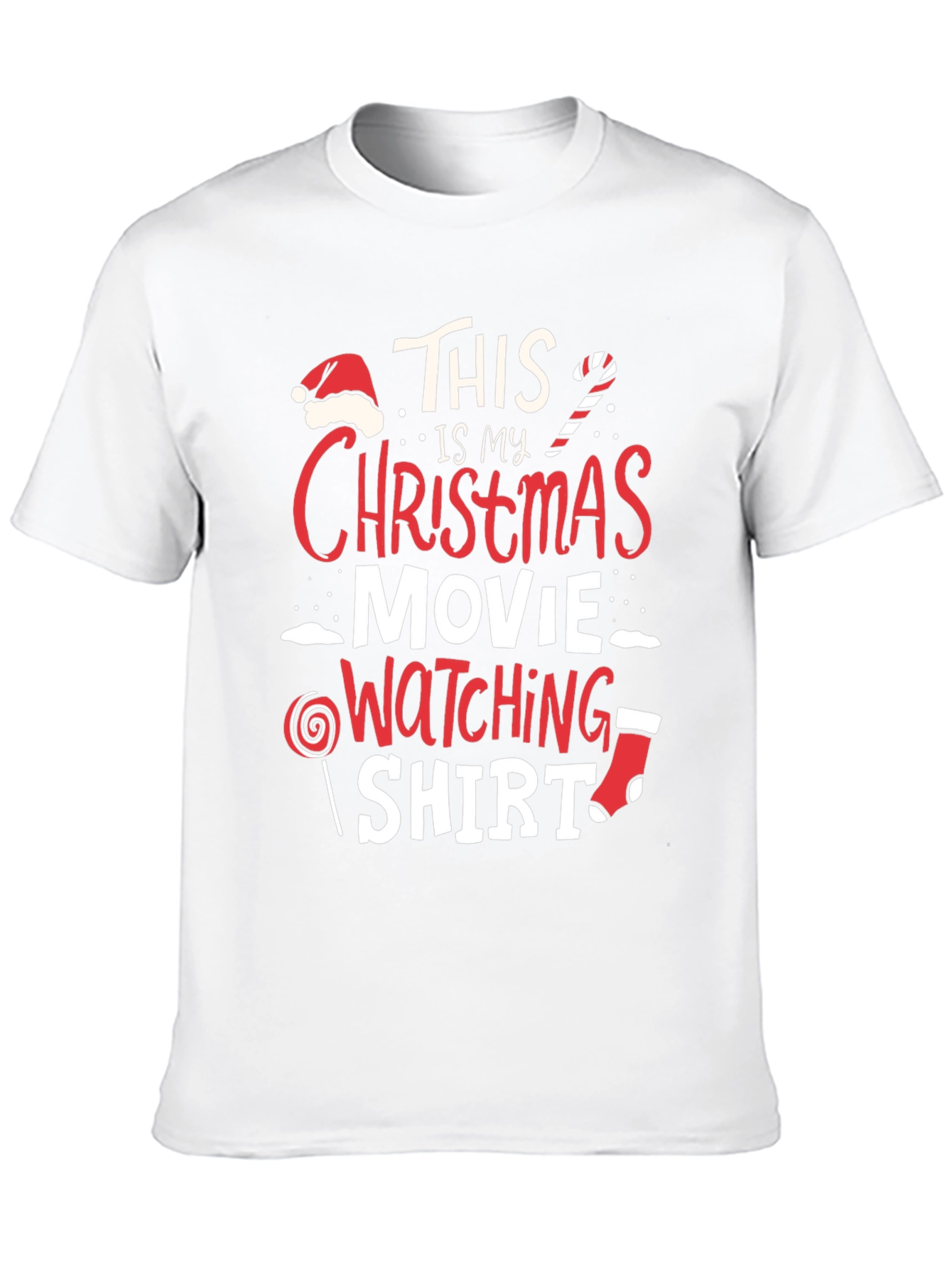 Black Christmas Movie Watching Shirt view 10