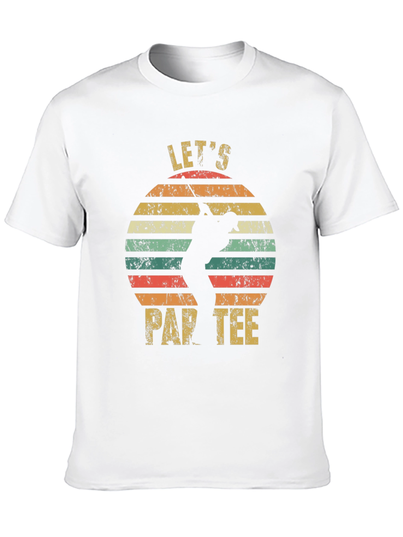 Black Let's Par Tee Golf T-Shirt view 10