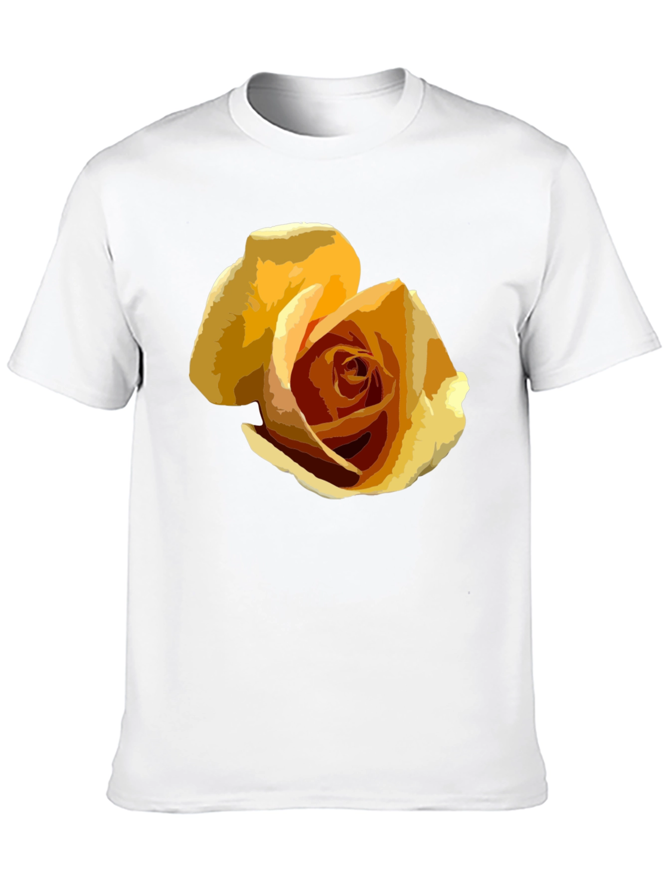 Black Rose Graphic T-Shirt - Modern Artistic Tee view 10