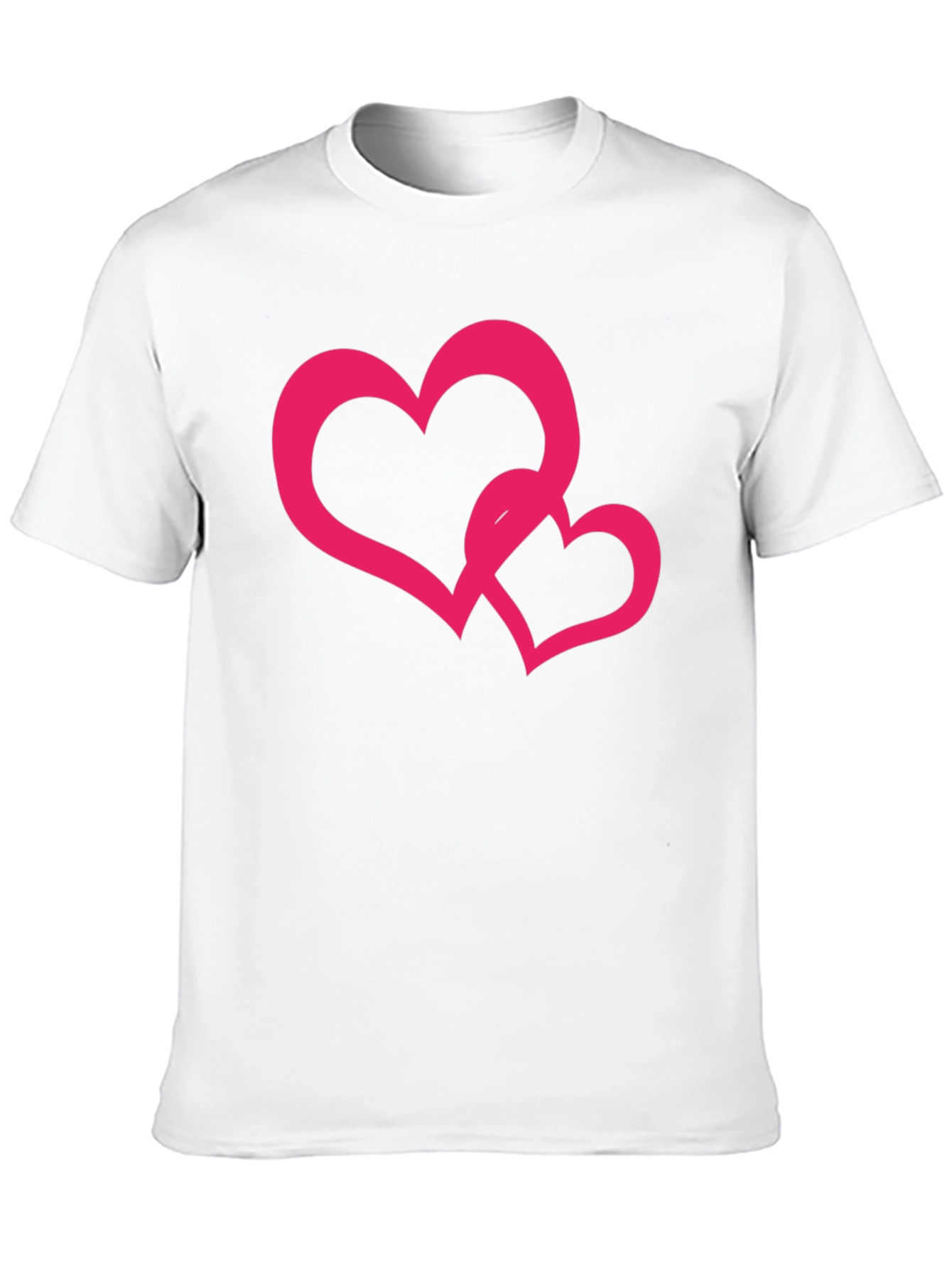 Black Heart Graphic Black Tee - Stylish Casual Wear view 10