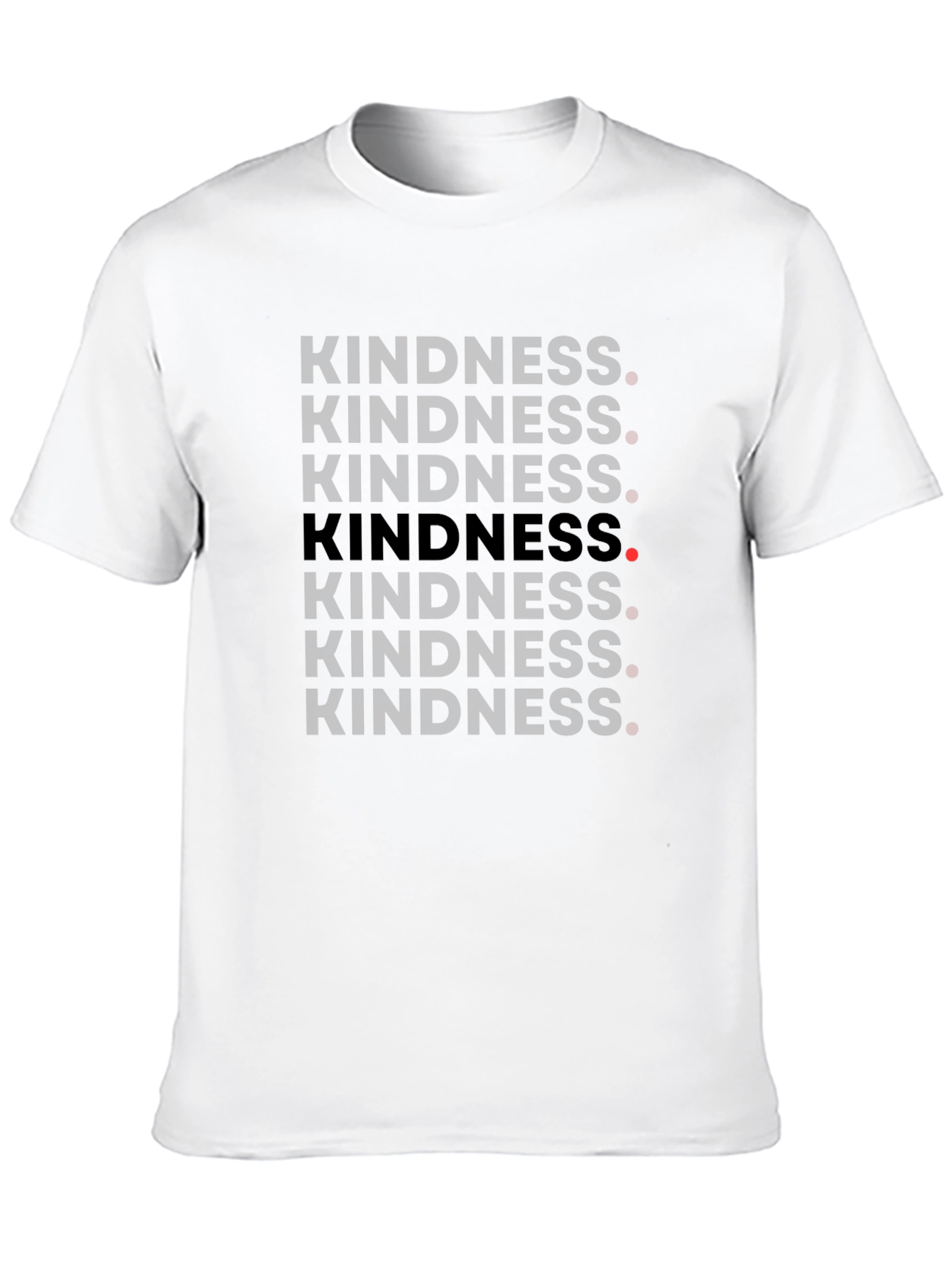 Black Kindness Graphic Tee - Modern Comfort view 10