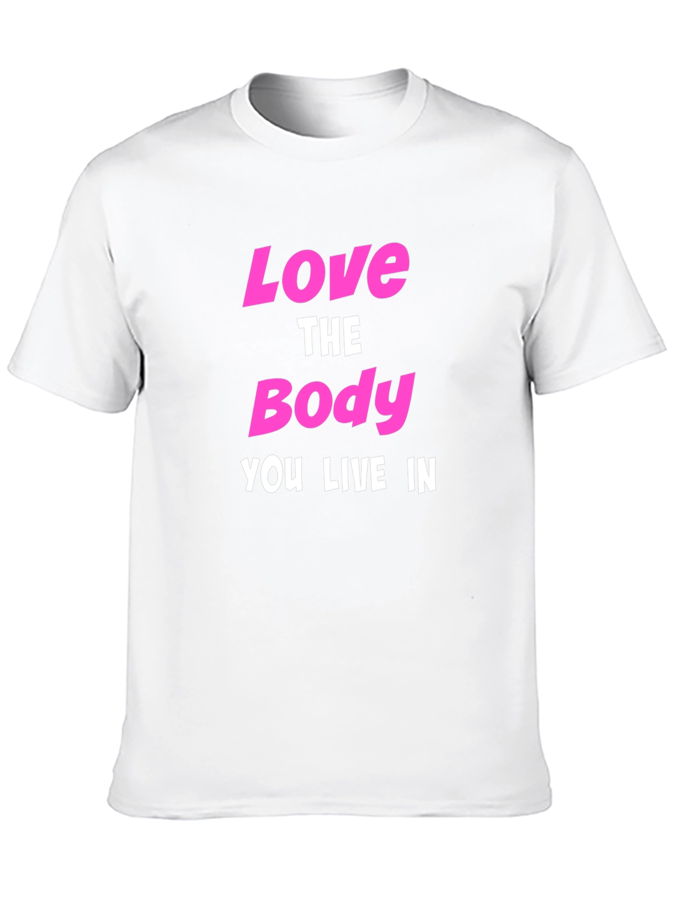 Black Love The Body You Live In Graphic T-Shirt view 10