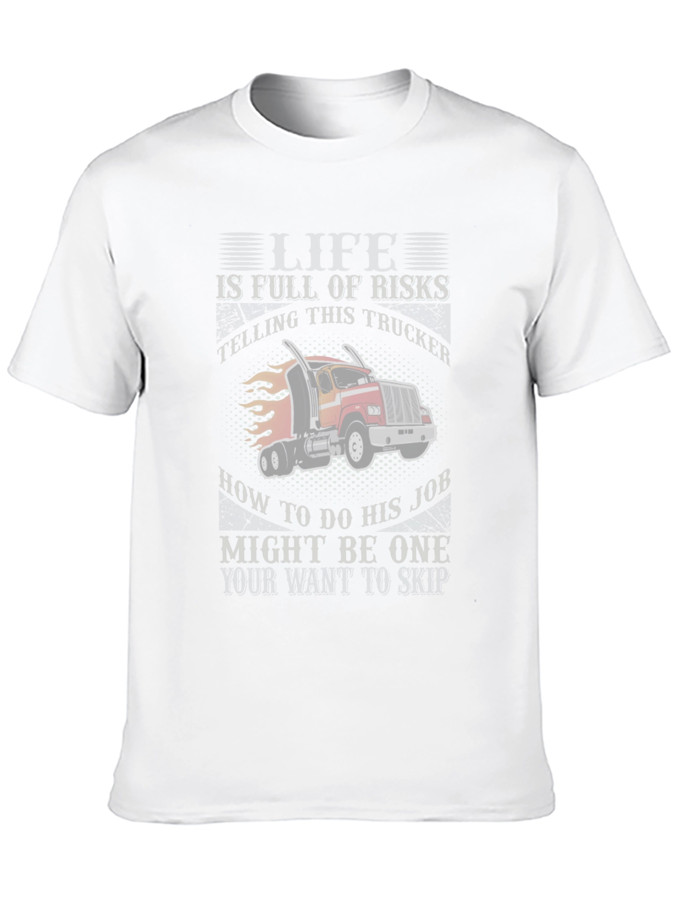 Black Trucker T-Shirt - Risky Business view 10