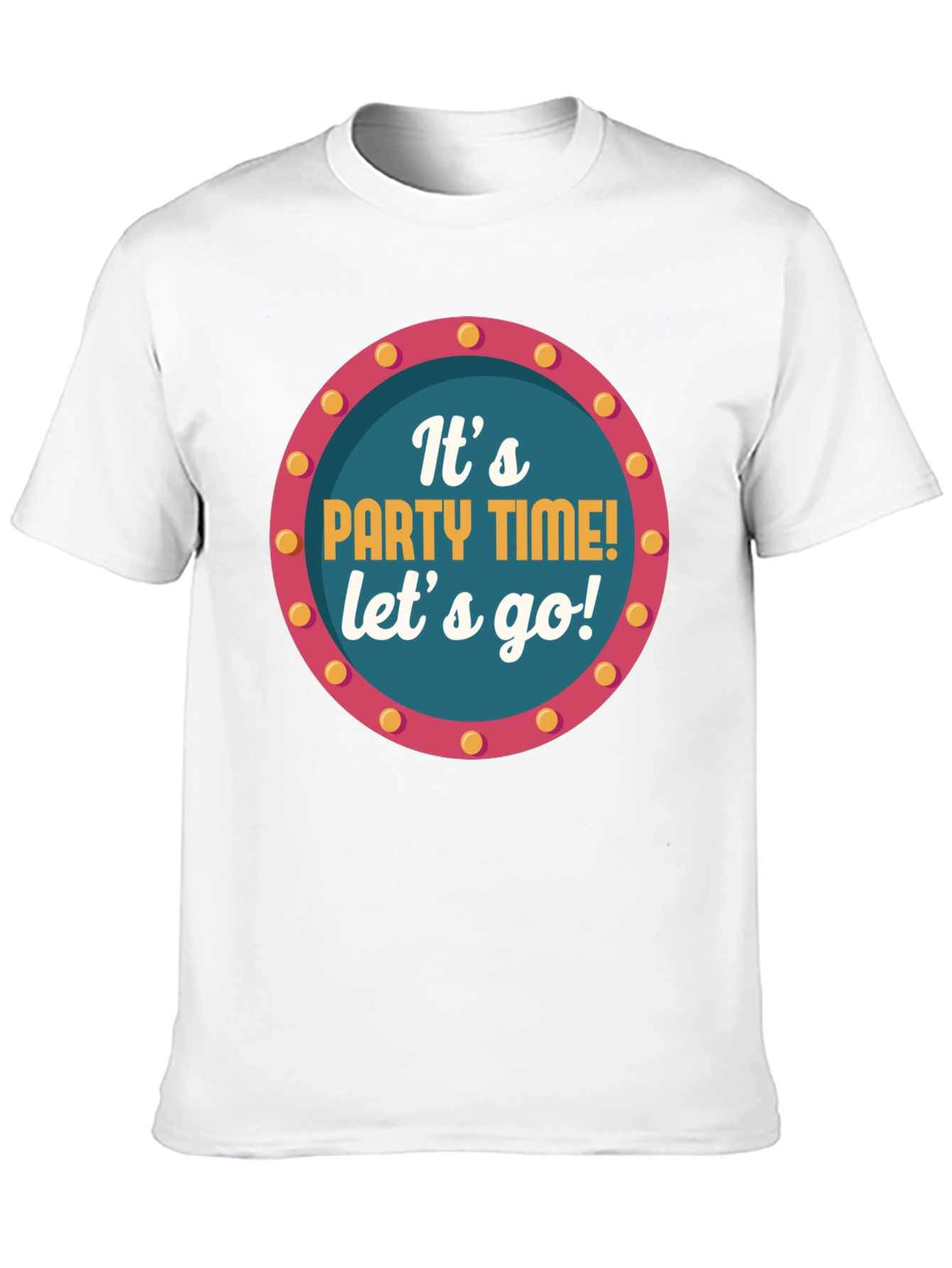 Black It's Party Time! Graphic Tee view 10
