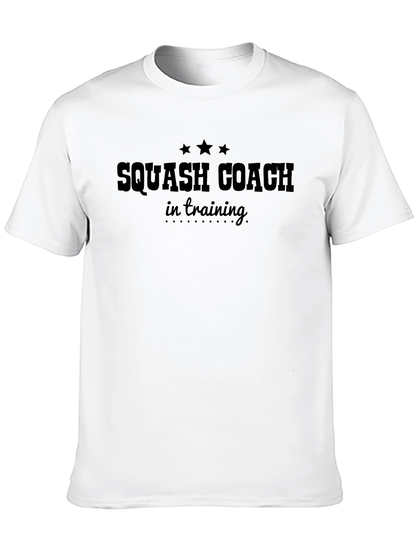 Black Squash Coach in Training T-Shirt view 10