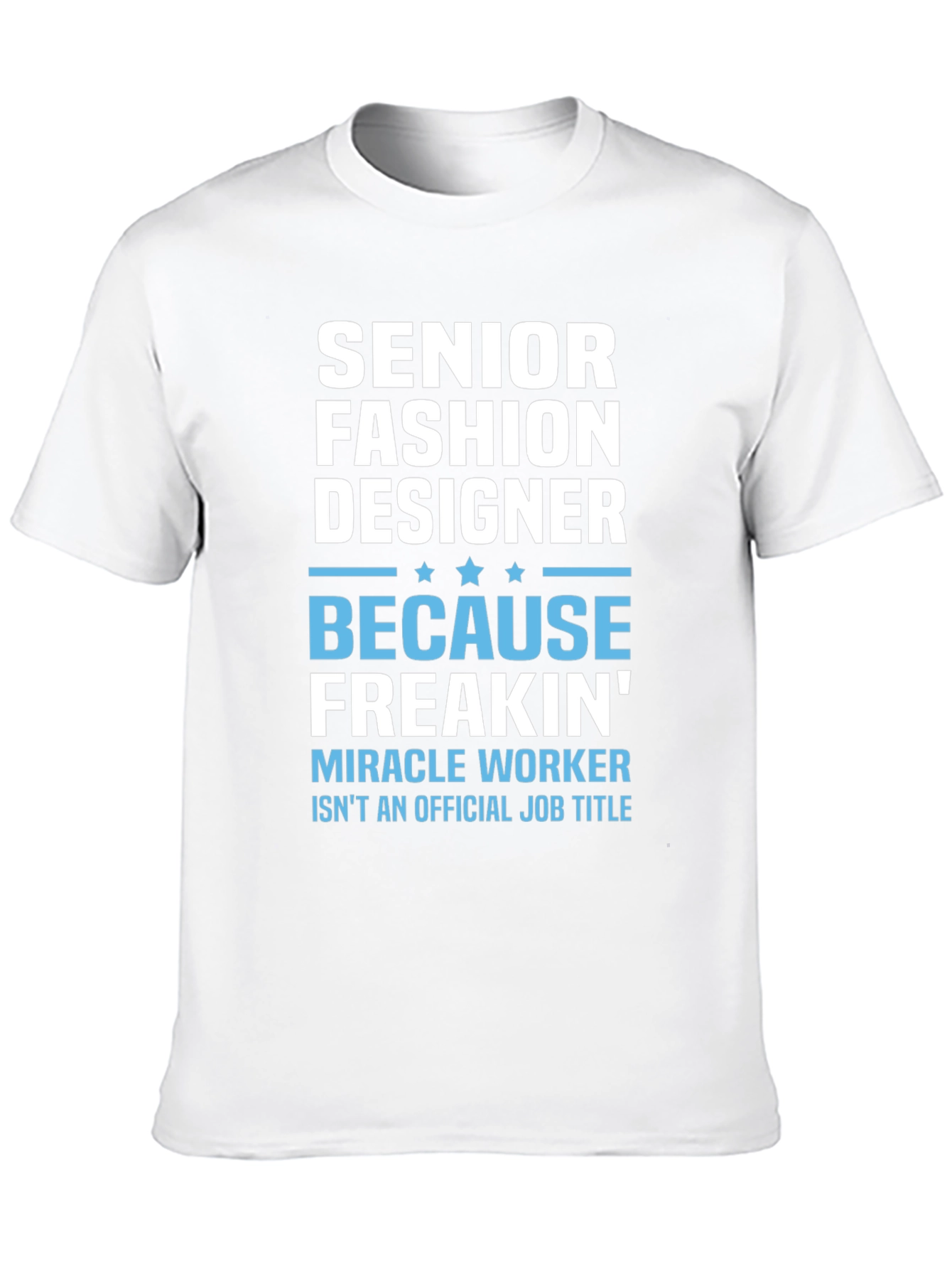 Black Senior Fashion Designer Graphic Tee view 10