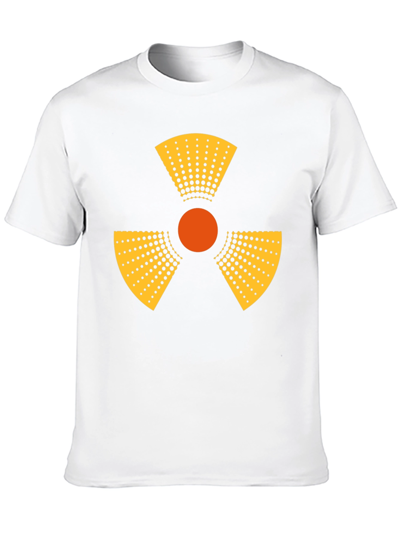 Black Radioactive Symbol Graphic Tee - Mens Black T-Shirt view 10