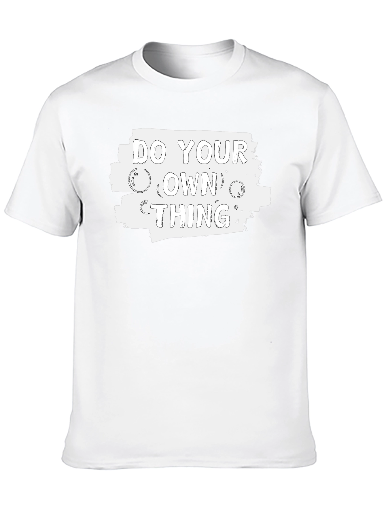 Black Do Your Own Thing Graphic T-Shirt - Unisex Style view 10