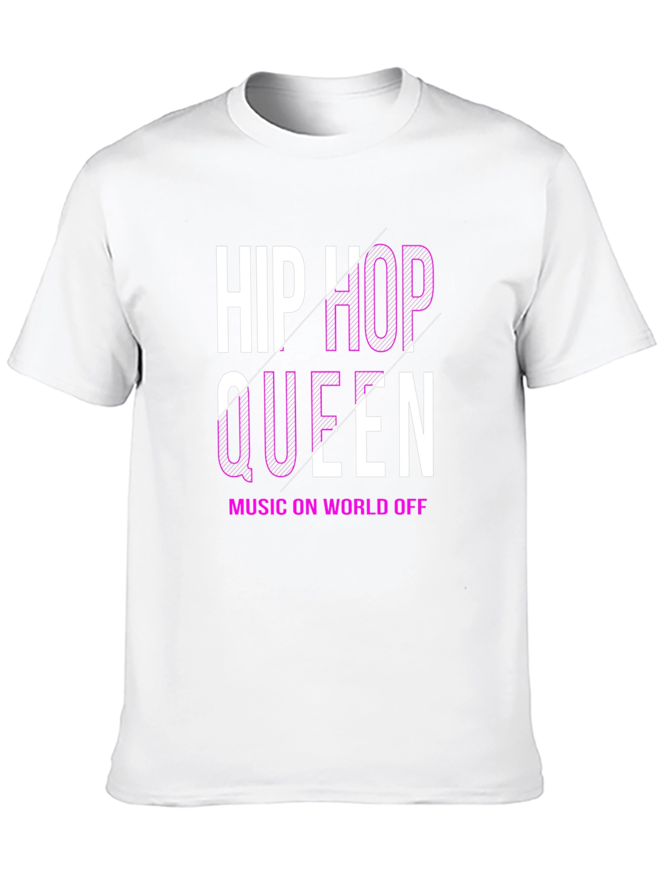 Black Hip Hop Queen Graphic Tee view 10