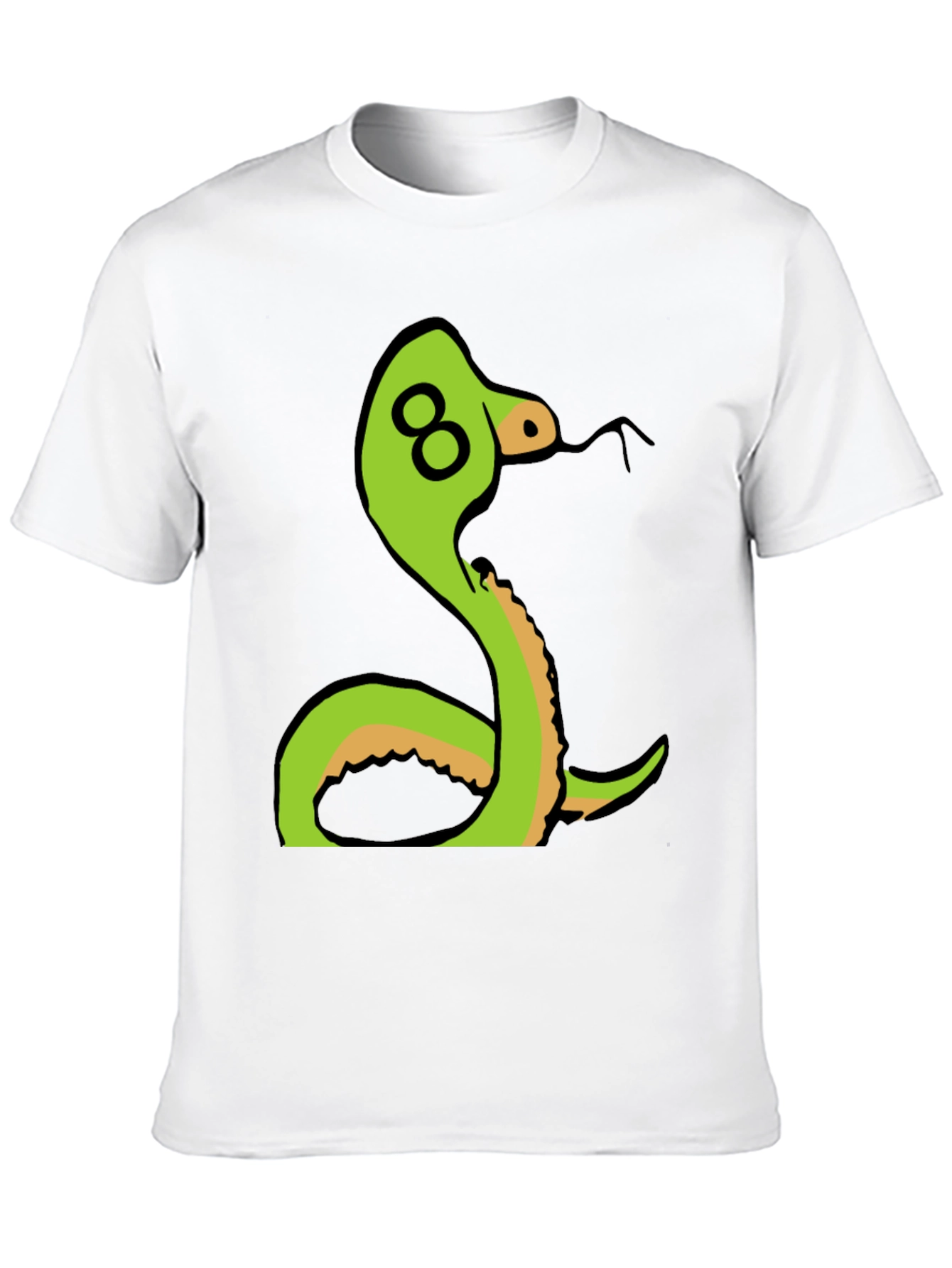 Black Snake Graphic T-Shirt - Unique Design view 10