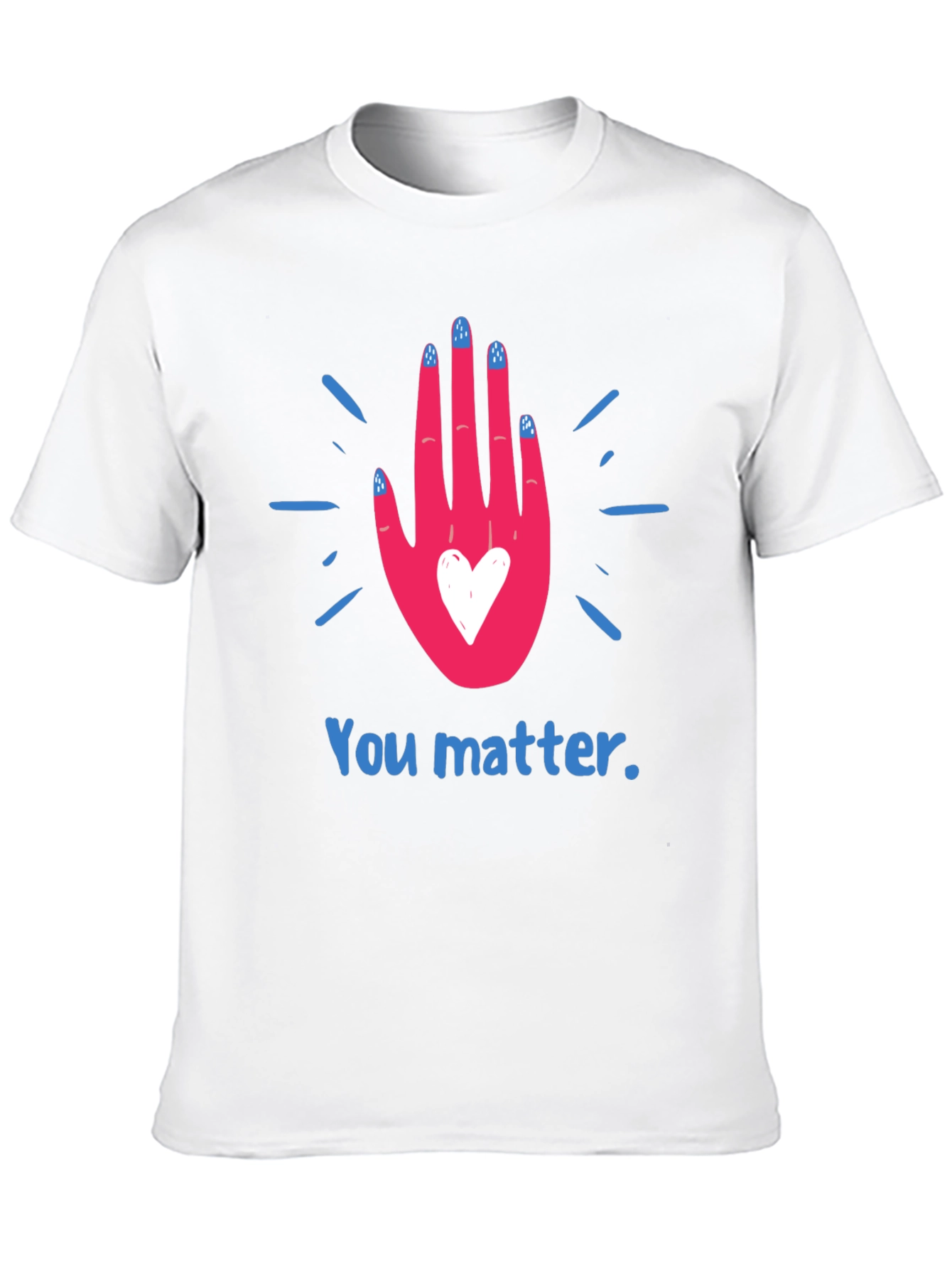 Black You Matter T-Shirt - Positive Message Tee view 10